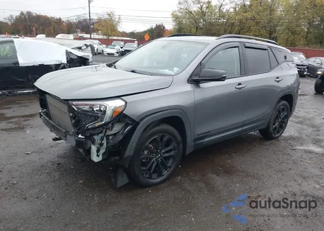 2020 GMC Terrain Awd Sle из США, поврежденный, VIN 3GKALTEV1LL270416